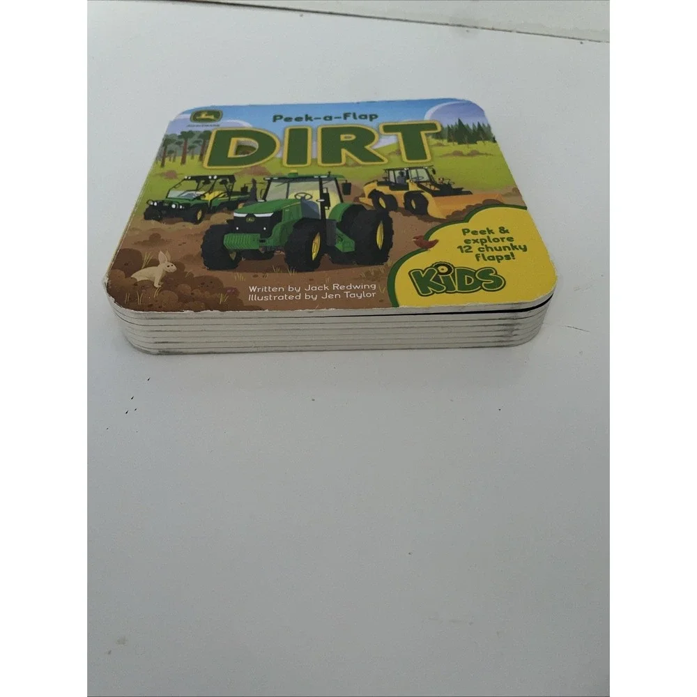 John‎ Deere Peek a Flap Dirt Board Book